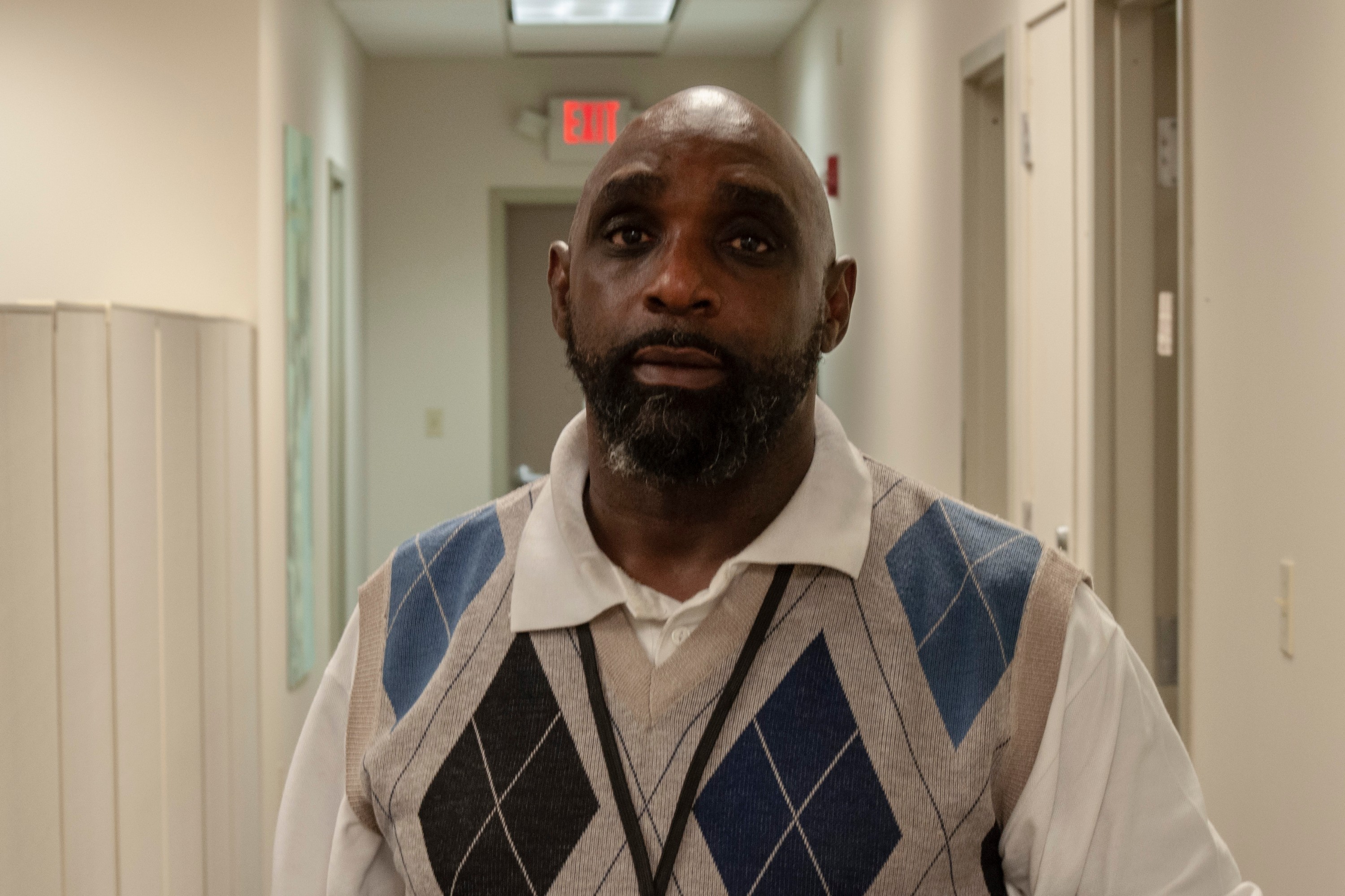 Charles Miller was sent to federal prison for a gun charge in 1994. In his fifties now, he’s been out of prison for eight years.